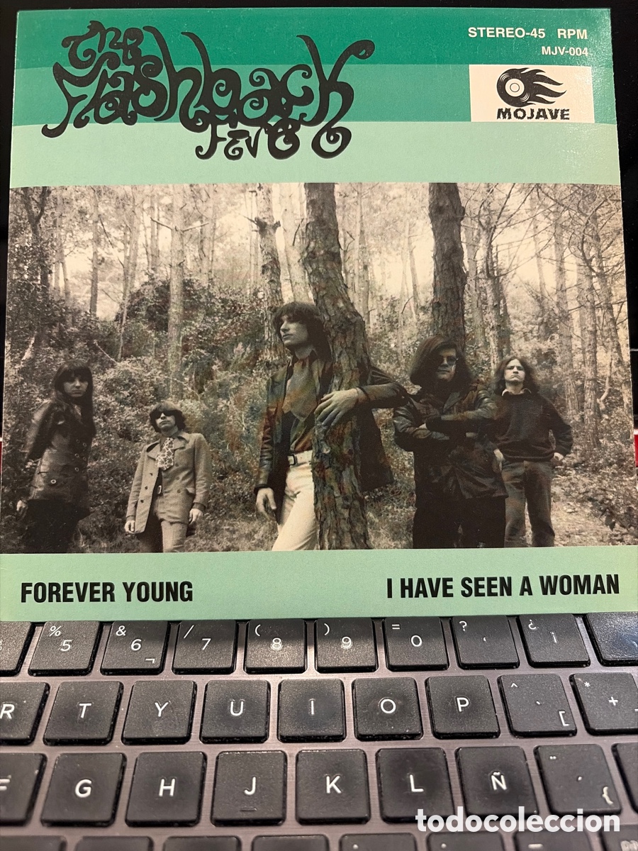 Discos de vinilo: THE FLASHBACK FIVE - FOREVER YOUNG + I HAVE SEEN A WOMAN SINGLE SPAIN