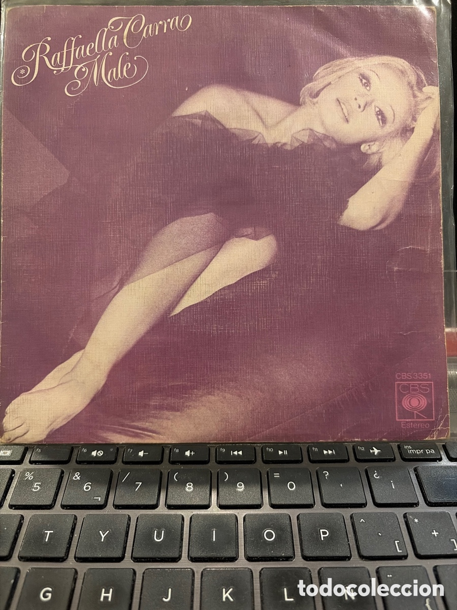 Discos de vinilo: RAFFAELLA CARRA - MALE + TONTO SINGLE SPAIN