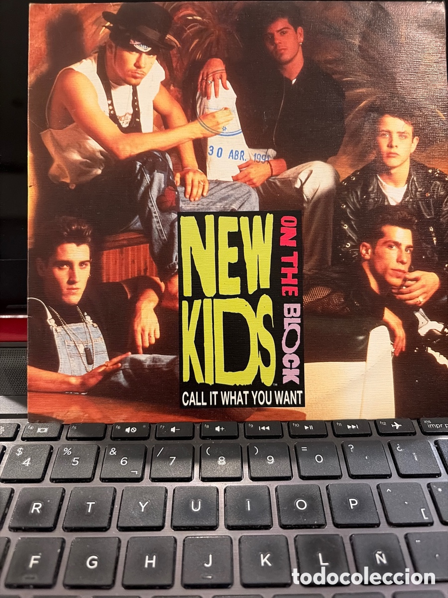 Discos de vinilo: NEW KIDS ON THE BLOCK - CALL IT WHAT YOU WANT SINGLE PROMO SPAIN