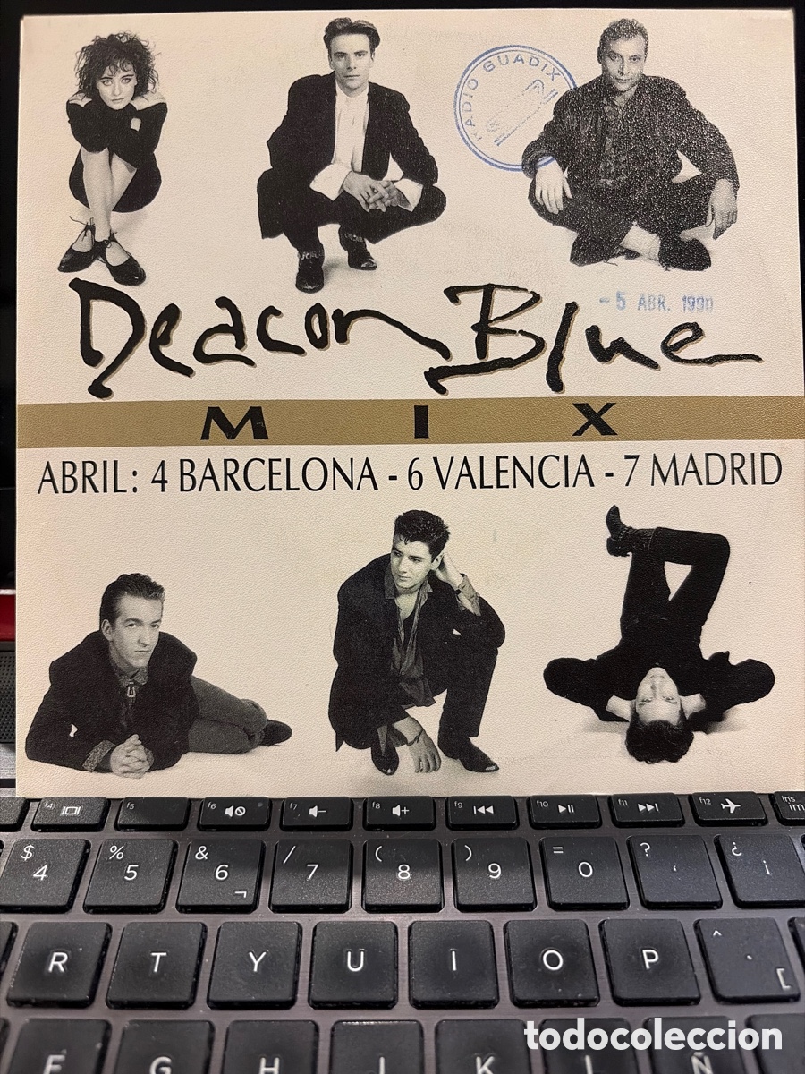 Discos de vinilo: DEACON BLUE - MIX TOUR ESPA&Ntilde;A SINGLE PROMO