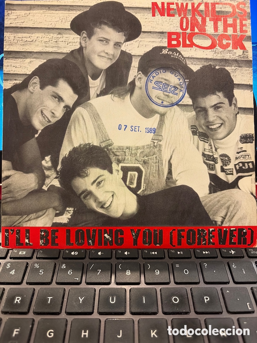 Discos de vinilo: NEW KIDS ON THE BLOCK - I'LL BE LOVING YOU FOREVER SINGLE PROMO SPAIN