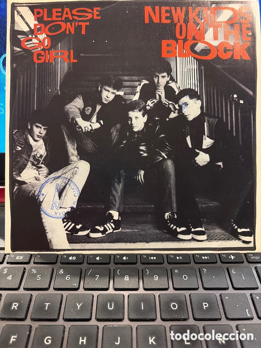 Discos de vinilo: NEW KIDS ON THE BLOCK - PLEASE DON'T GO GIRL + WHATCHA DO ABOUT IT SINGLE SPAIN