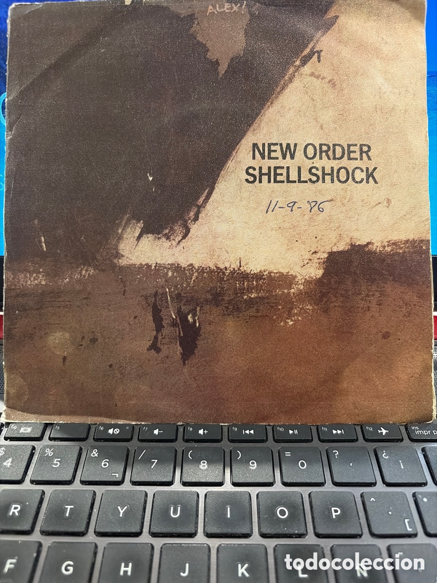 Discos de vinilo: NEW ORDER - SHELLSHOCK + THIEVES LIKE US SINGLE SPAIN - Foto 1
