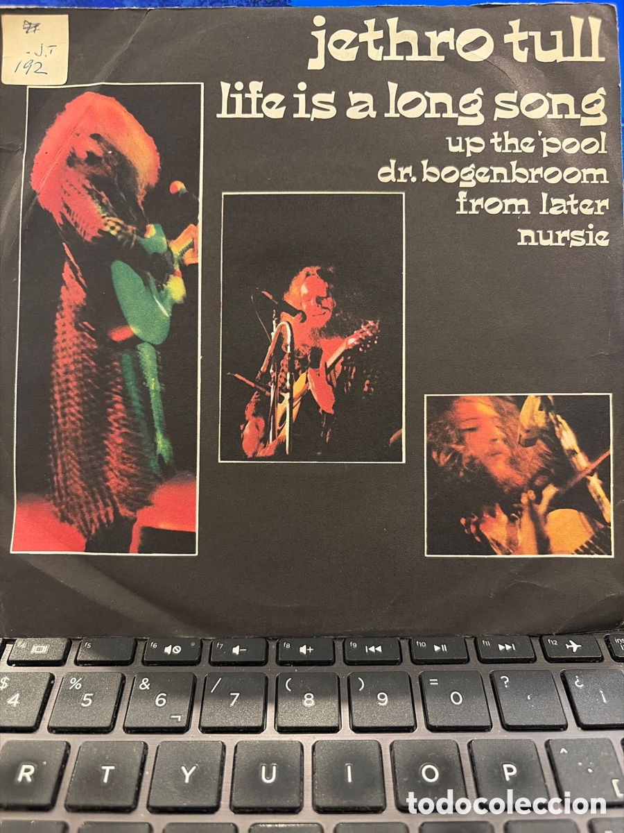Discos de vinilo: JETHRO TULL - LIFE IS A LONG SONG + UP THE POOL SINGLE SPAIN