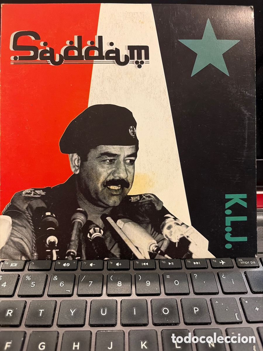Discos de vinilo: K.L.J. - SADDAM SINGLE SPAIN - Foto 1