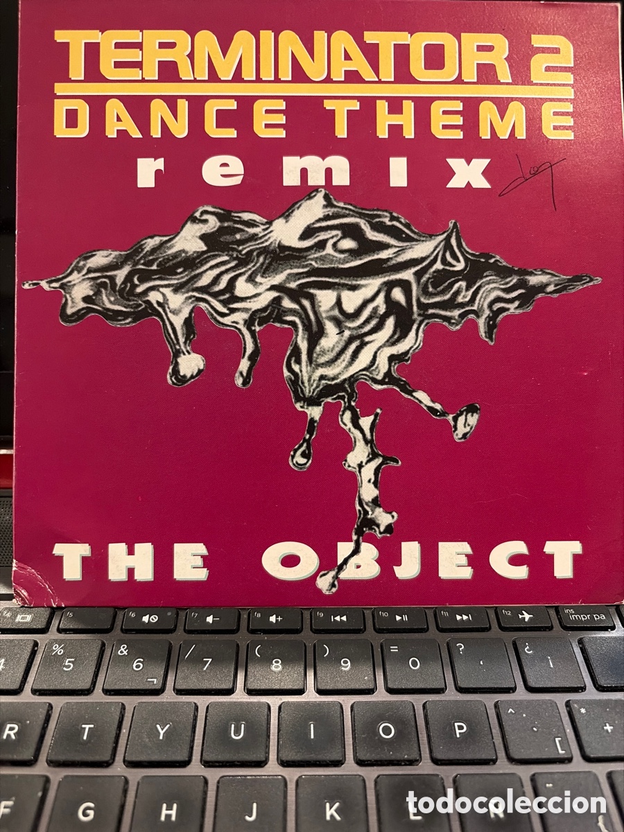 Discos de vinilo: BSO TERMINATOR 2 - DANCE THEME REMIX - THE OBJECT SINGLE PROMO - Foto 1