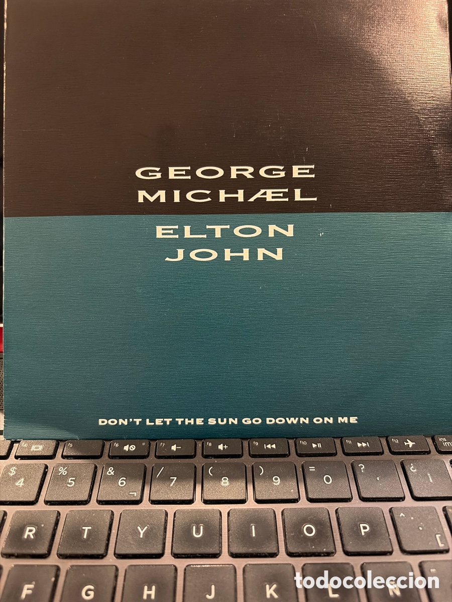 Discos de vinilo: GEORGE MICHAEL Y ELTON JOHN - DON'T LET THE SUN GO DOWN ON ME SINGLE SPAIIN