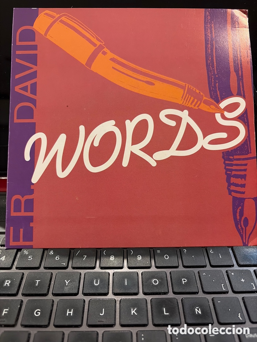 Discos de vinilo: F.R. DAVID - WORDS SINGLE SPAIN - Foto 1