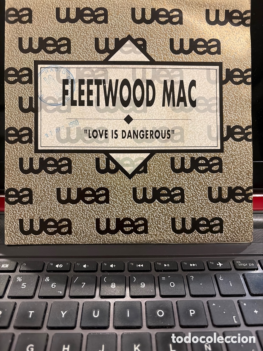 Discos de vinilo: FLEETWOOD MAC - LOVE IS DANGEROU SINGLE PROMO SPAIN