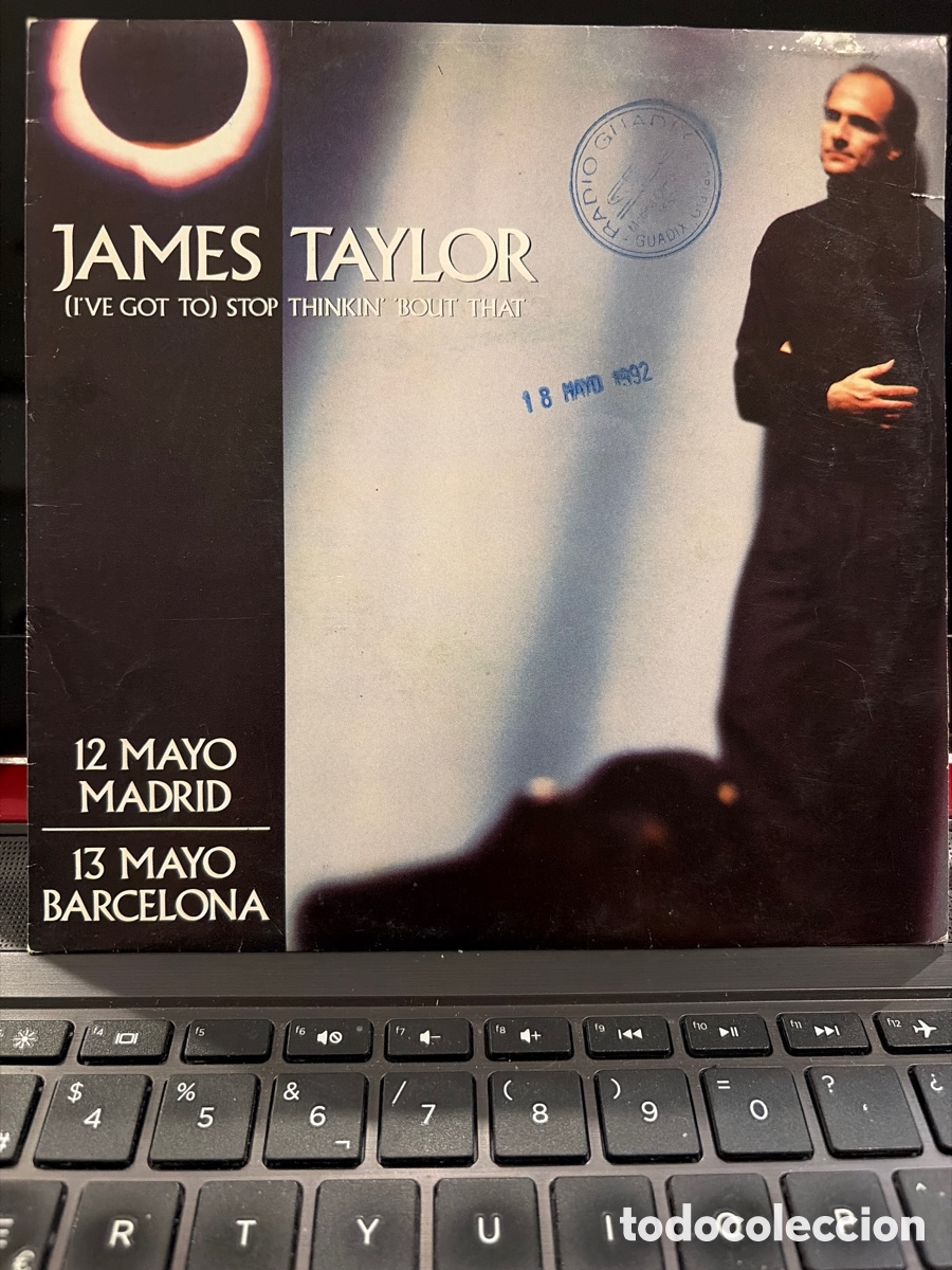 Discos de vinilo: JAMES TAYLOR - IVE GOT TO STOP THINKING ABOUT THAT SINGLE PROMO SPAIN