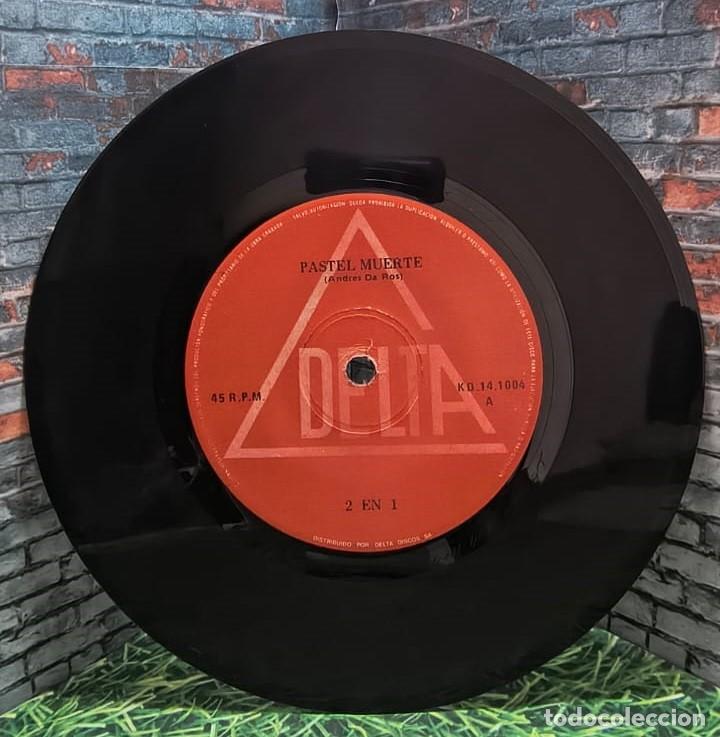 Discos de vinilo: 2 en 1 &rdquo;Pastel Muerte / Yo Renuncio&rdquo; Single 7&rdquo; edicion Peruana