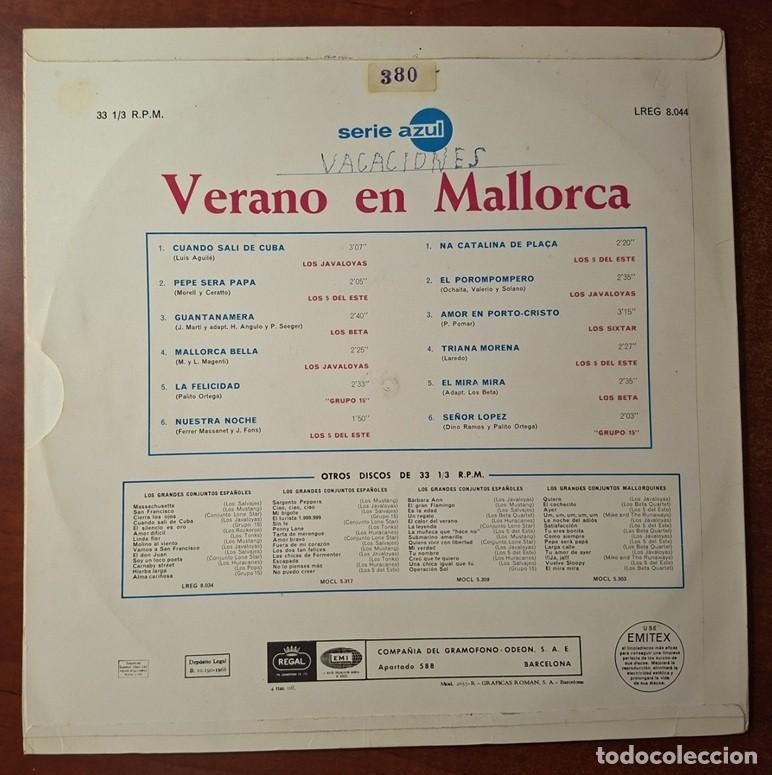 Discos de vinilo: Varios Int&eacute;rpretes - Verano en Mallorca Vol. 1 &ndash; 1968 - Foto 2