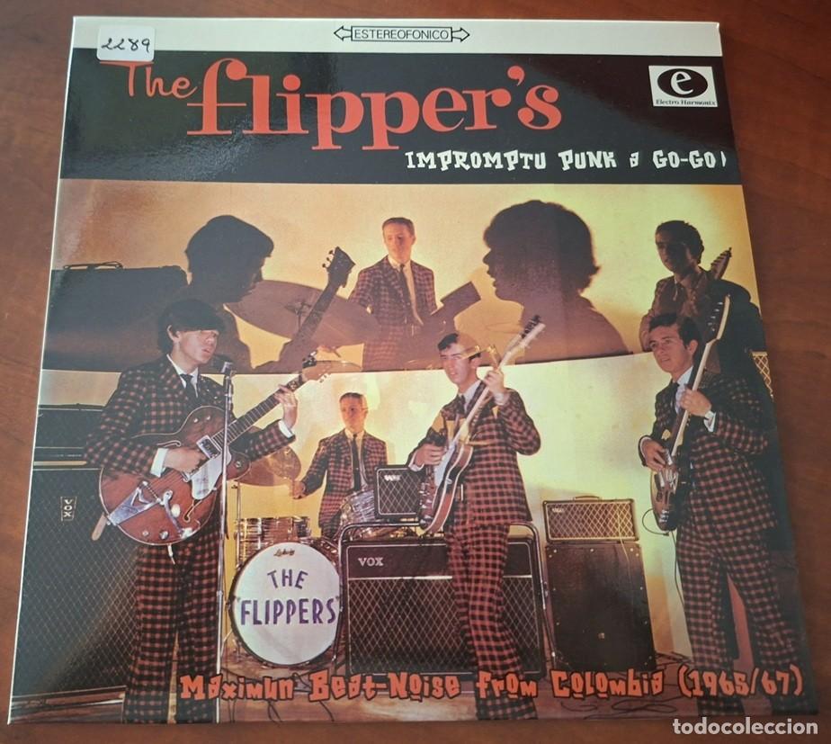 Discos de vinilo: The Flipper&rsquo;s &ndash; Impromptu Punk a Go-Go &ndash; Beat Noise from Colombia 1965&ndash;1967-EH-020&ndash;2002 LP de 10&rdquo;