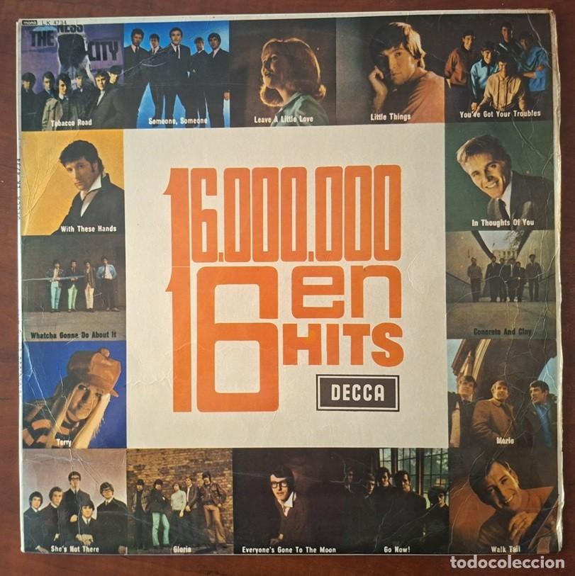 Discos de vinilo: Varios Int&eacute;rpretes &ndash; 16 Hits Bumper Bundle &ndash; DECCA LK 4734 &ndash; 1965