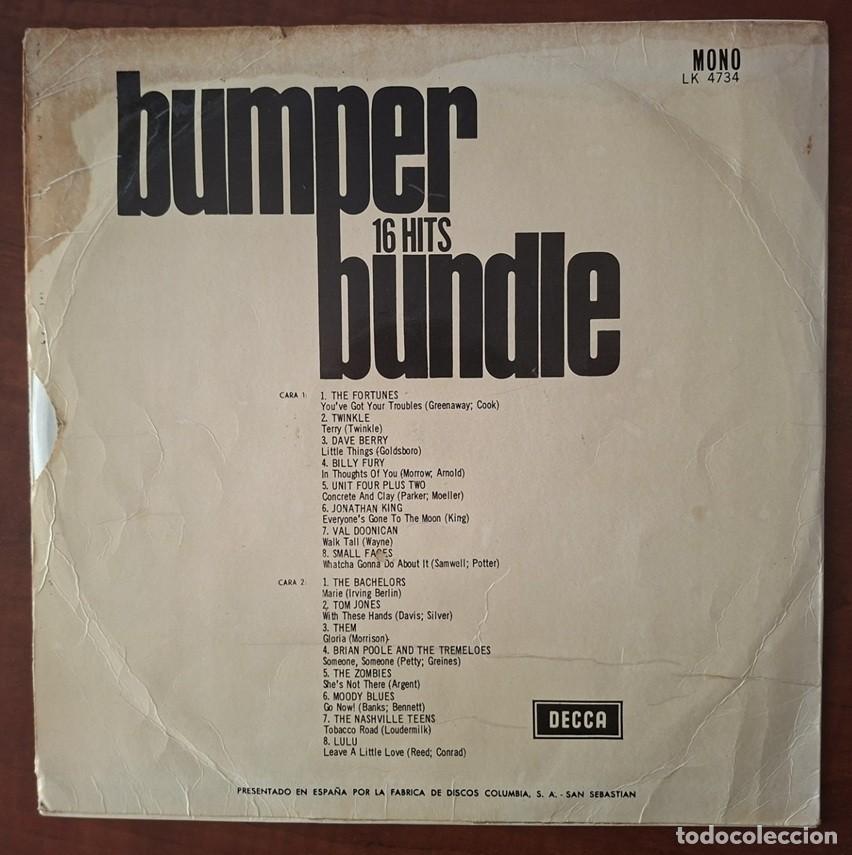 Discos de vinilo: Varios Int&eacute;rpretes &ndash; 16 Hits Bumper Bundle &ndash; DECCA LK 4734 &ndash; 1965 - Foto 2