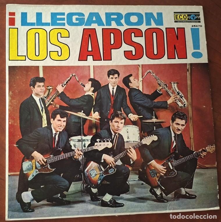 Discos de vinilo: Los Apson &ndash; Llegaron Los Apson &ndash; ECO 25470 (Edici&oacute;n Mexicana) &ndash; Reedici&oacute;n de 1976