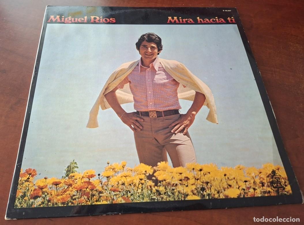 Discos de vinilo: Miguel R&iacute;os &ndash; Mira hacia ti &ndash; HISPAVOX 50.007 &ndash; 1969