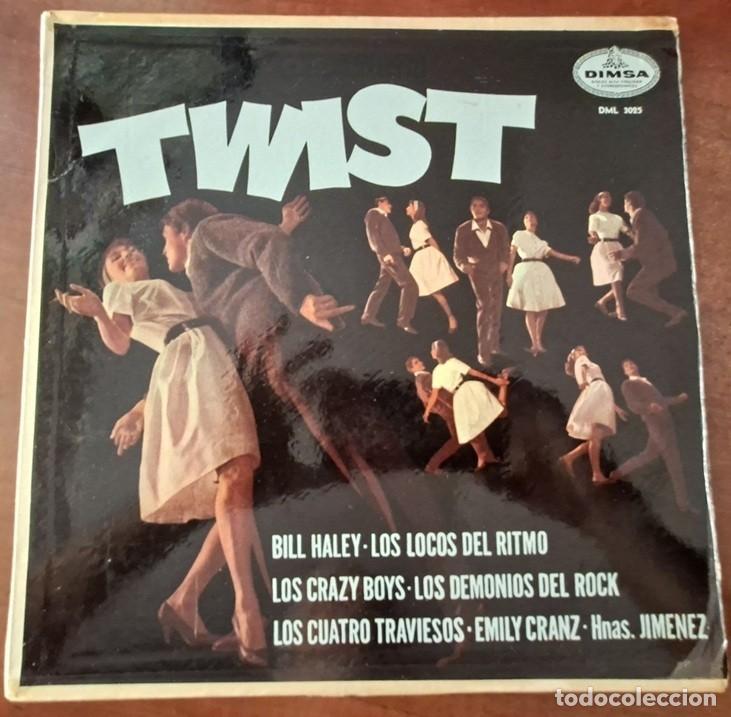 Discos de vinilo: Varios Int&eacute;rpretes &ndash; TWIST -Bill Haley, Locos del Ritmo... &ndash; DIMSA 3025 &ndash; (Ed. Argentina) - 1961