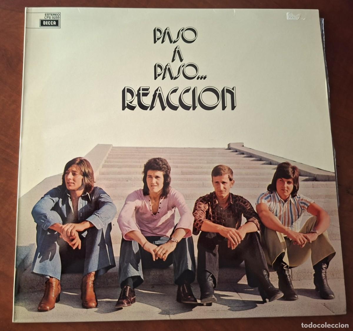Discos de vinilo: Reacci&oacute;n &ndash; Paso a paso &ndash; DECCA 9255 &ndash; 1973 - Foto 1