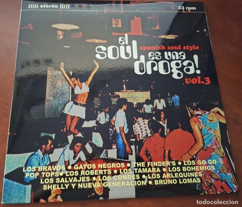 Discos de vinilo: Varios Int&eacute;rpretes &ndash; EL SOUL ES UNA DROGA VOL.3 &ndash; 2000 - Foto 1