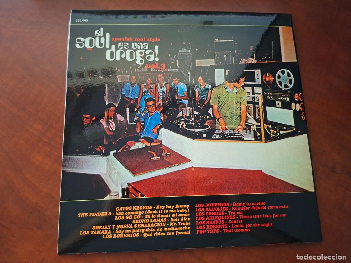 Discos de vinilo: Varios Int&eacute;rpretes &ndash; EL SOUL ES UNA DROGA VOL.3 &ndash; 2000 - Foto 2