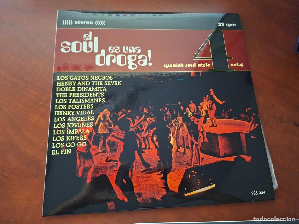 Discos de vinilo: Varios Int&eacute;rpretes &ndash; EL SOUL ES UNA DROGA VOL.4 &ndash; 2000