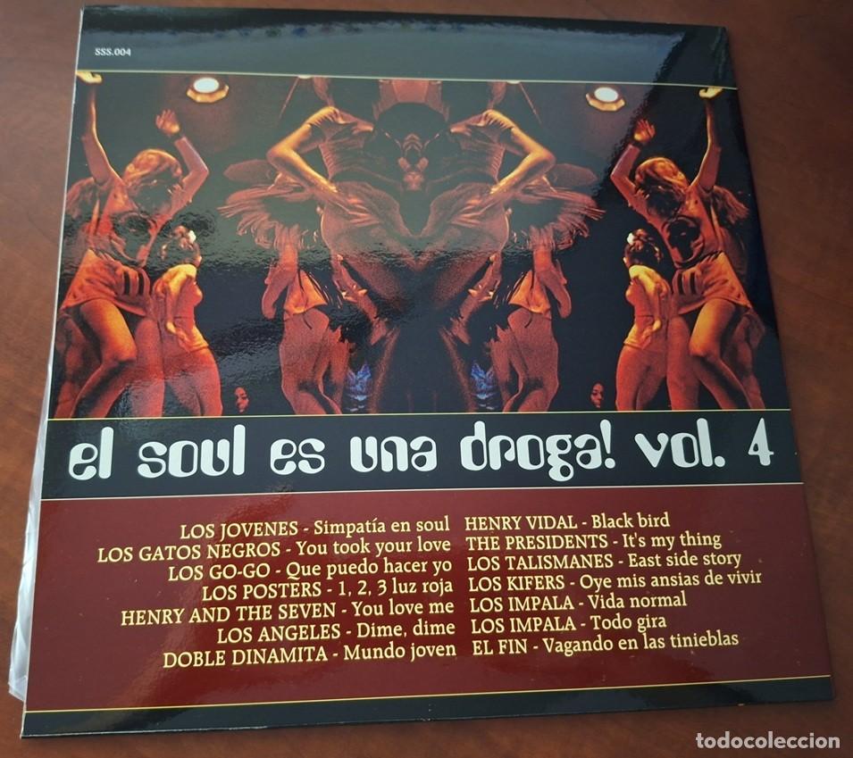 Discos de vinilo: Varios Int&eacute;rpretes &ndash; EL SOUL ES UNA DROGA VOL.4 &ndash; 2000 - Foto 2