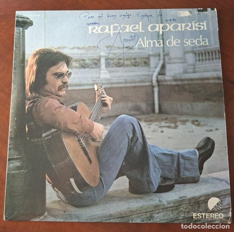 Discos de vinilo: Rafael Aparisi &ndash; Alma de seda &ndash; EMI 062-64047 (Ed. Mexicana) &ndash; 1980