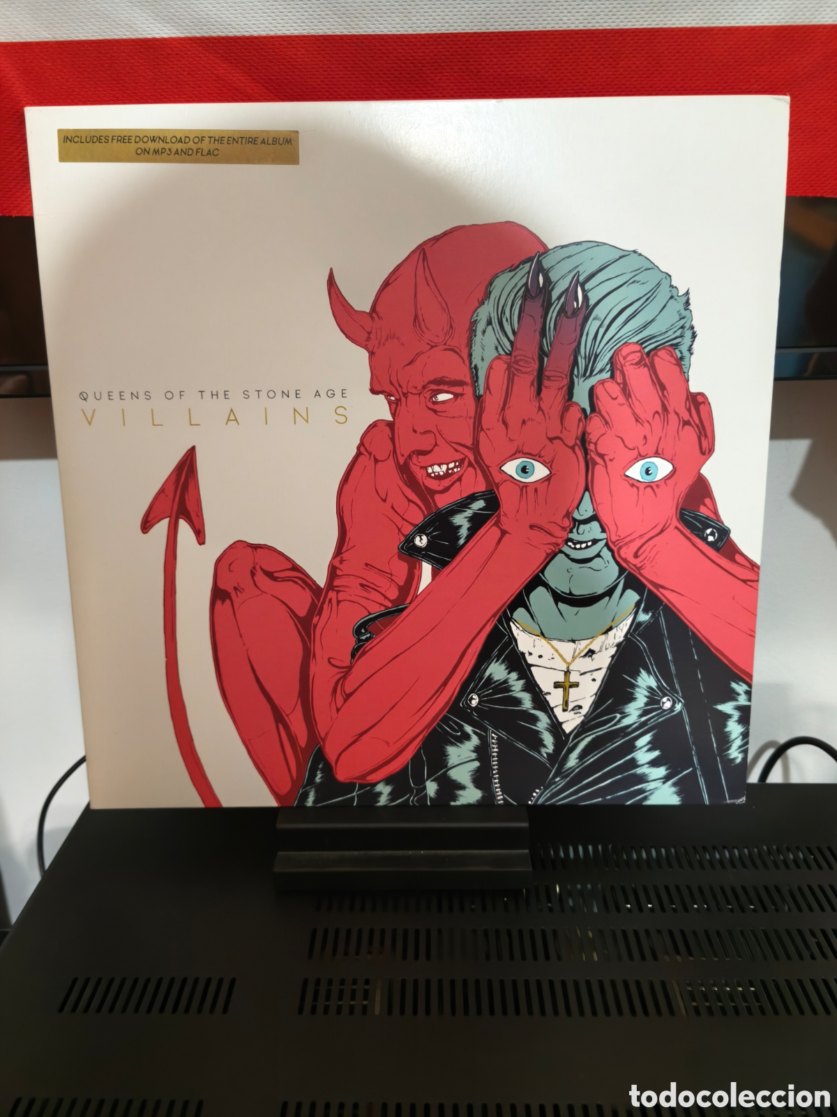 Discos de vinilo: Villains: 2 LPS / LP-Single Sided-Etched Europa 2017 Descarga Digital Sin Usar: 25&euro;