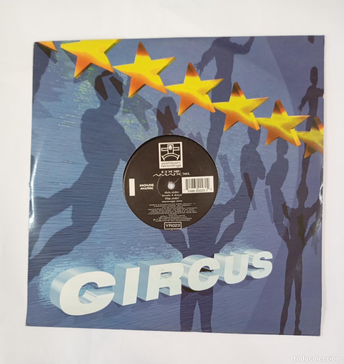 Discos de vinilo: EDDIE AMADOR. BEATS 4 DAYS. MAXI-SINGLE. TDKDA92