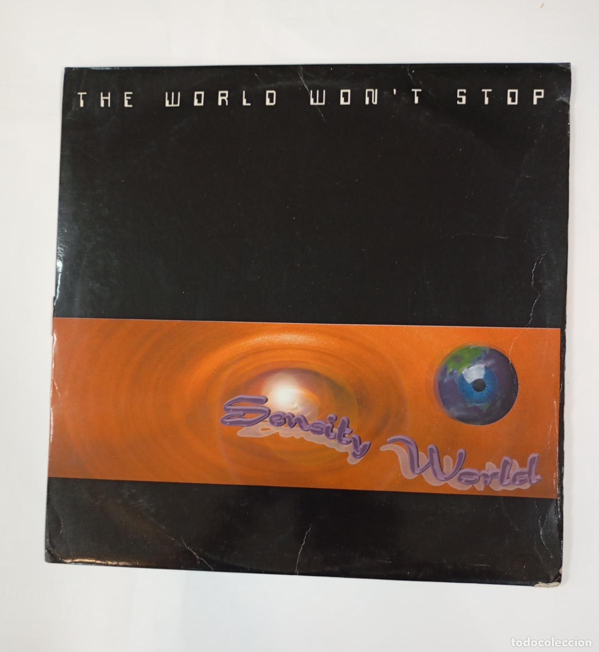 Discos de vinilo: Sensity World &ndash; The World Won't Stop. MAXI-SINGLE. TDKDA92