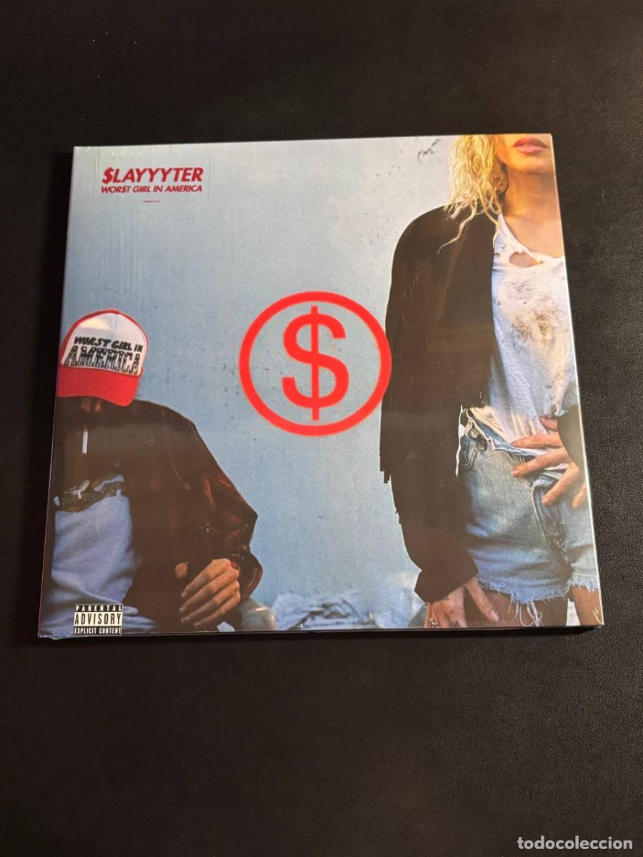 Discos de vinilo: Slayyyter Wor$t Girl In America Disco de vinilo verde botella LP electro pop