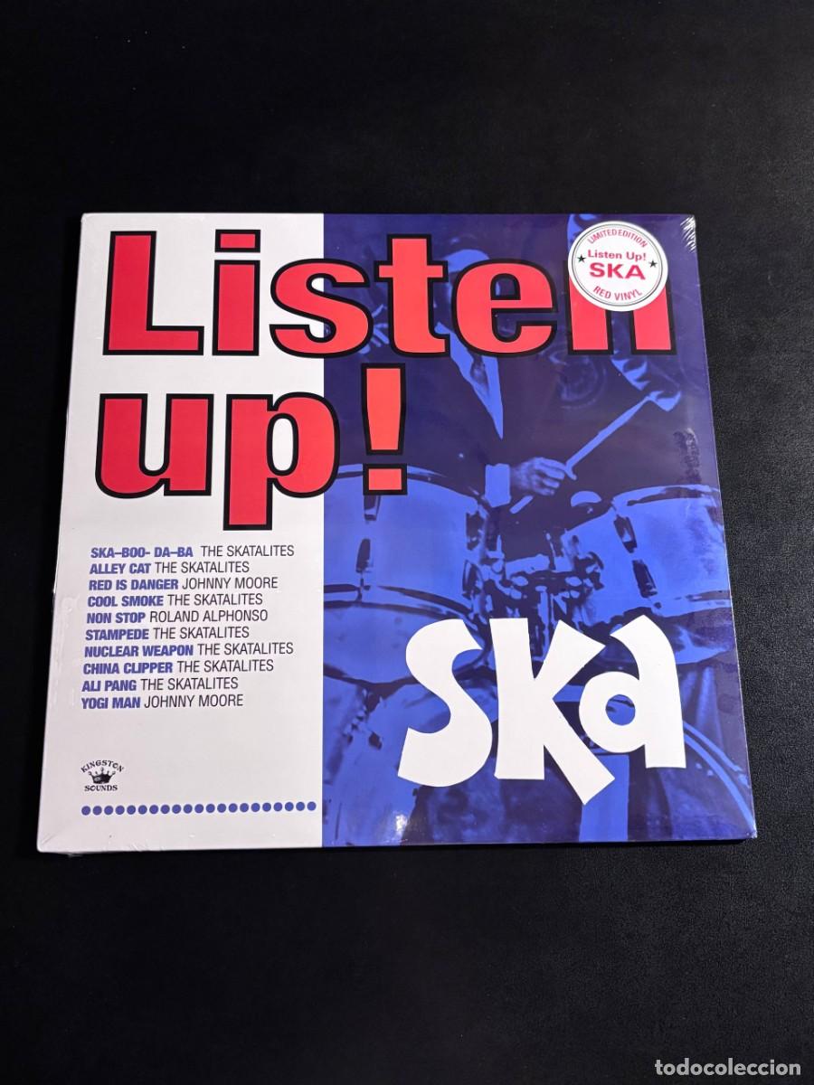 Discos de vinilo: Listen Up! Ska Disco de vinilo rojo LP the skatalites 12&rdquo; ska reggae Kingston Sounds