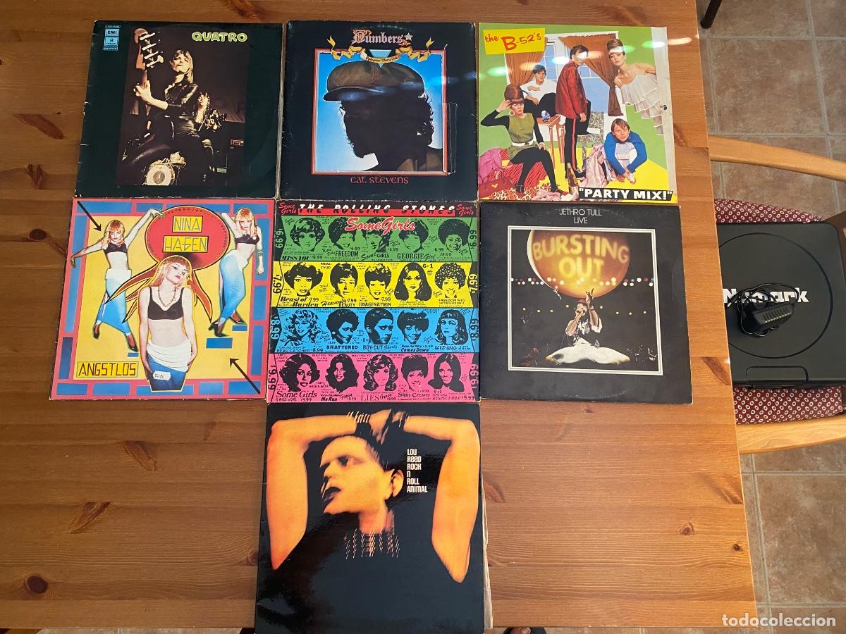 Discos de vinilo: Pack LP Rolling Stones, Cat Stevens, Lou Reed&hellip;