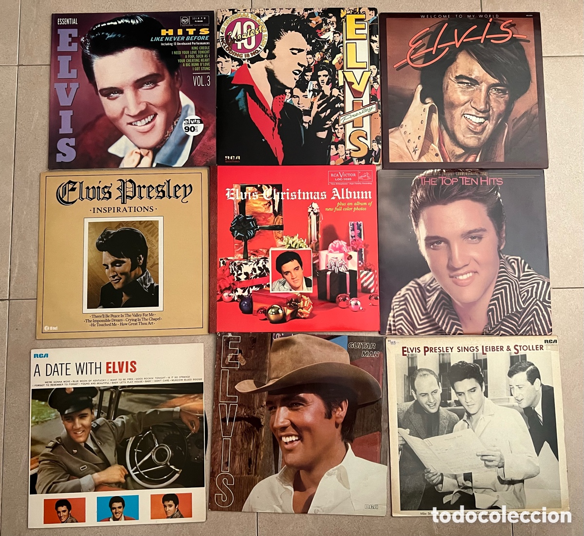 Discos de vinilo: Lote vinilos Elvis presley
