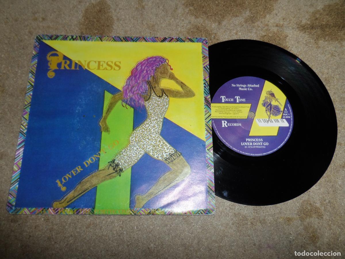 Discos de vinilo: Princess - Lover Don't Go (UK 1989)