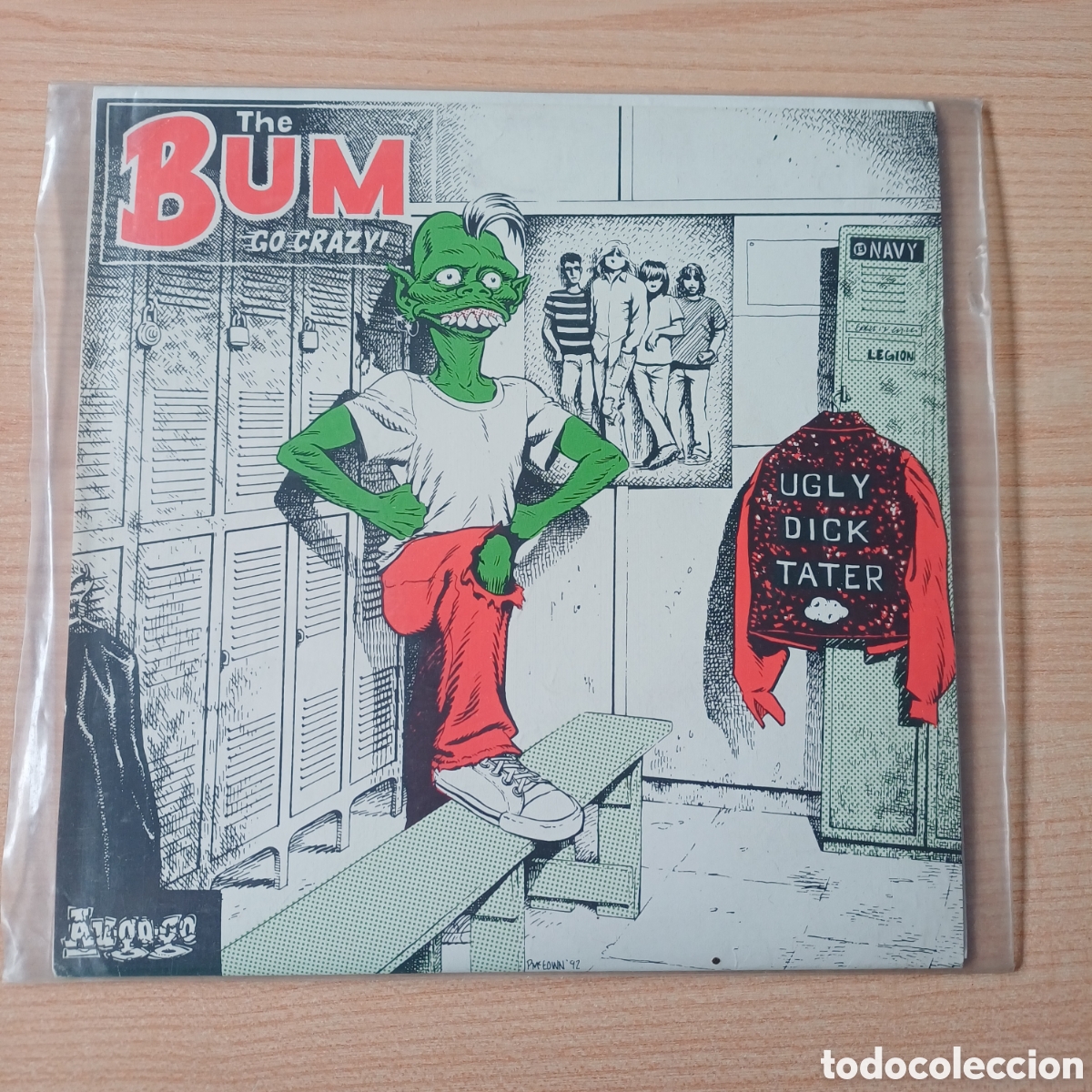 Discos de vinilo: THE BUM GO CRAZY! UGLY DICK TATER SINGLE VINILO