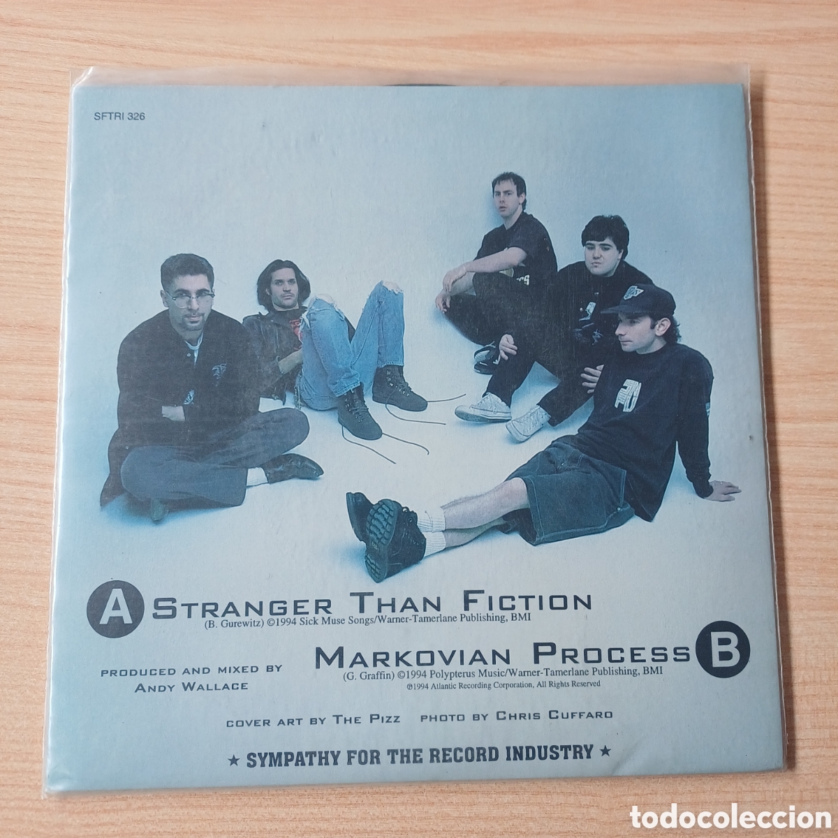 Discos de vinilo: STRANGER THAN FICTION BAD RELIGION SINGLE VINILO - Foto 2