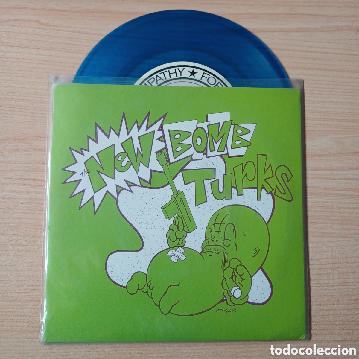 Discos de vinilo: THE NEW BOMB TURKS VINILO SINGLE TRYING TO GET BY LAST LOST FIGHT