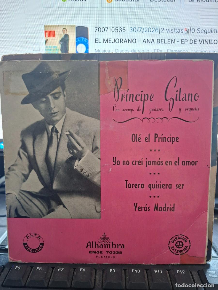 Discos de vinilo: EL PRINCIPE GITANO - OLE EL PRINCIPE - EP DE VINILO