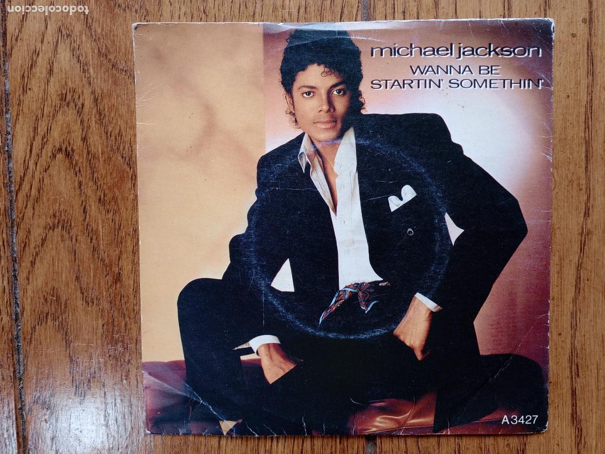 Discos de vinilo: Michael Jackson - wanna be startin' somethin + The Jacksons - rock with you