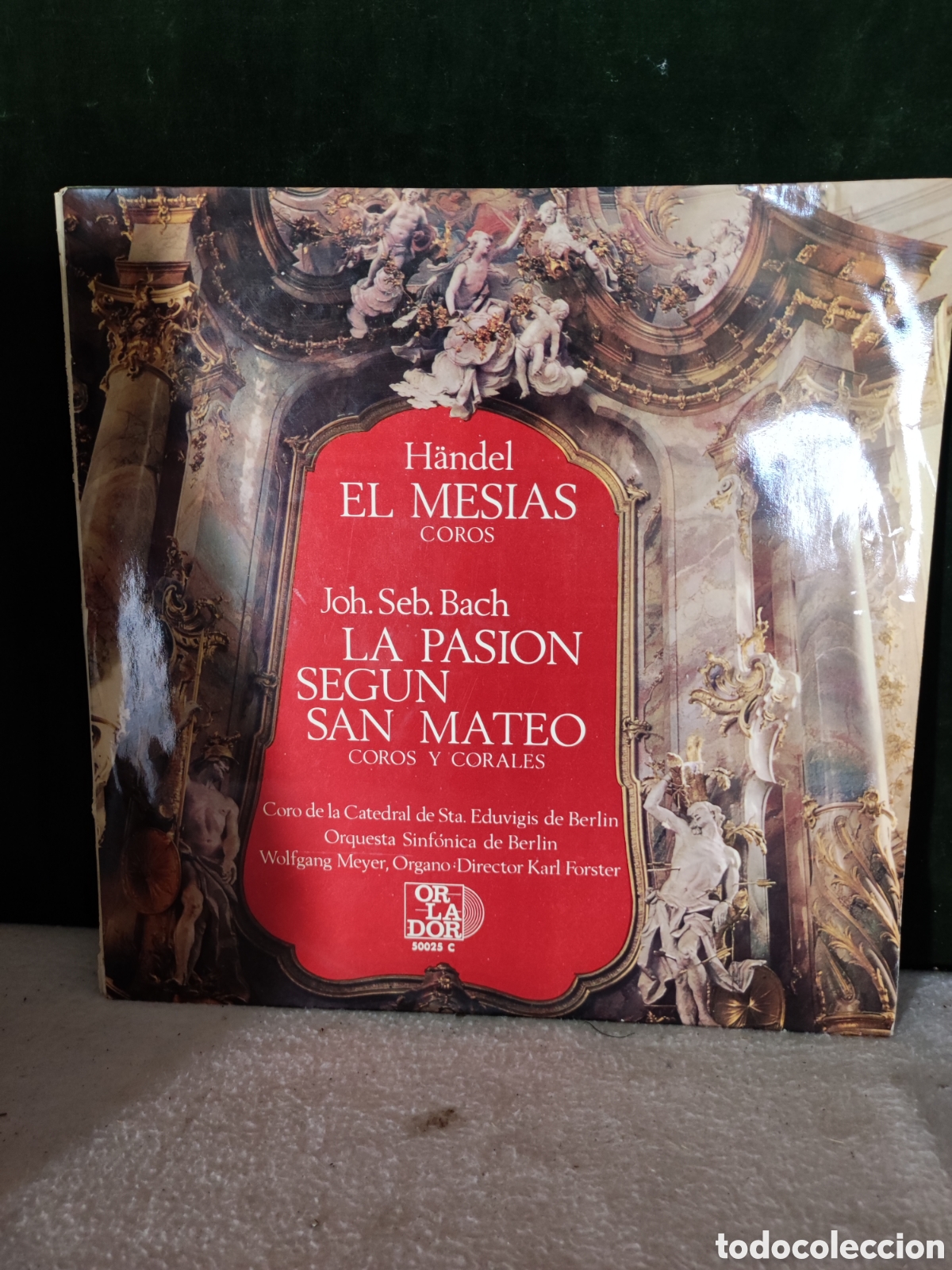 Disques de vinyle: El Mes&iacute;as coros la Pasi&oacute;n seg&uacute;n San Mateo