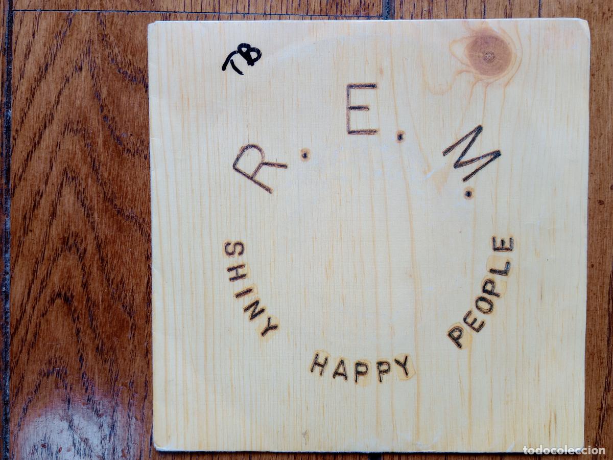 Discos de vinilo: R.E.M. - shiny happy people + forty second song