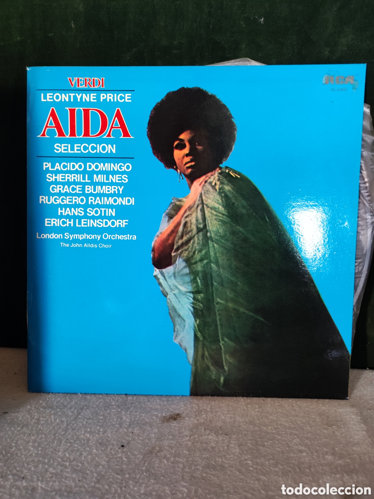 Discos de vinilo: A&iacute;da selecci&oacute;n Pl&aacute;cido Domingo etc&eacute;tera - Foto 1