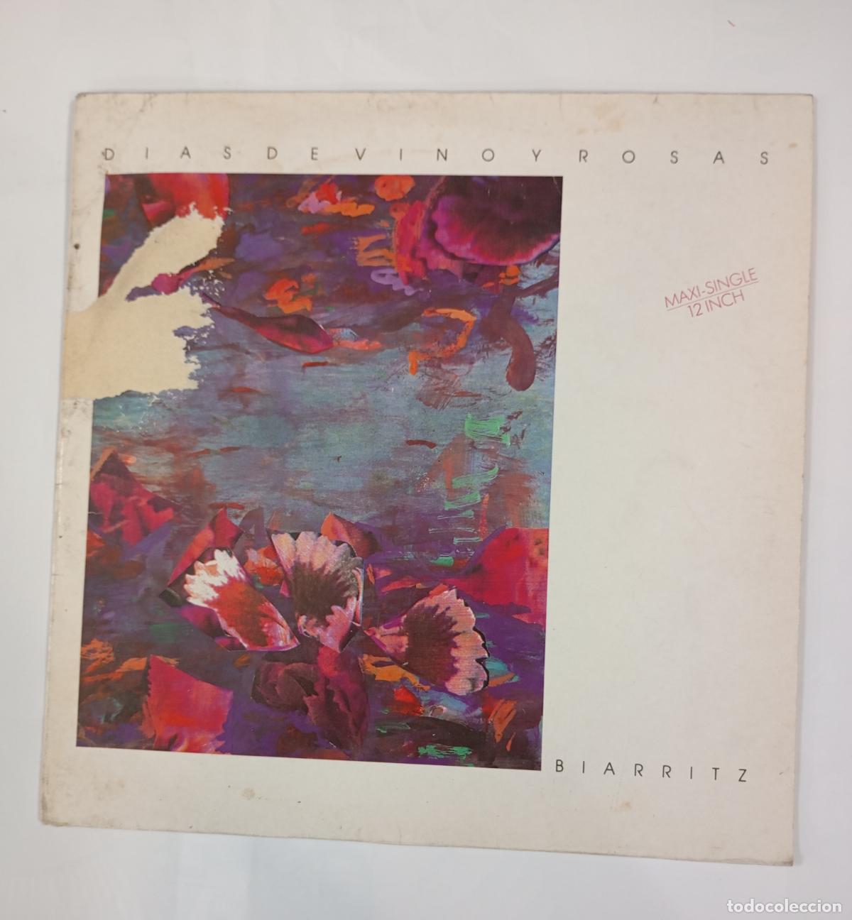 Discos de vinilo: BIARRITZ. OLAS DE VINO Y ROSAS. MAXI-SINGLE. TDKDA55 - Foto 1
