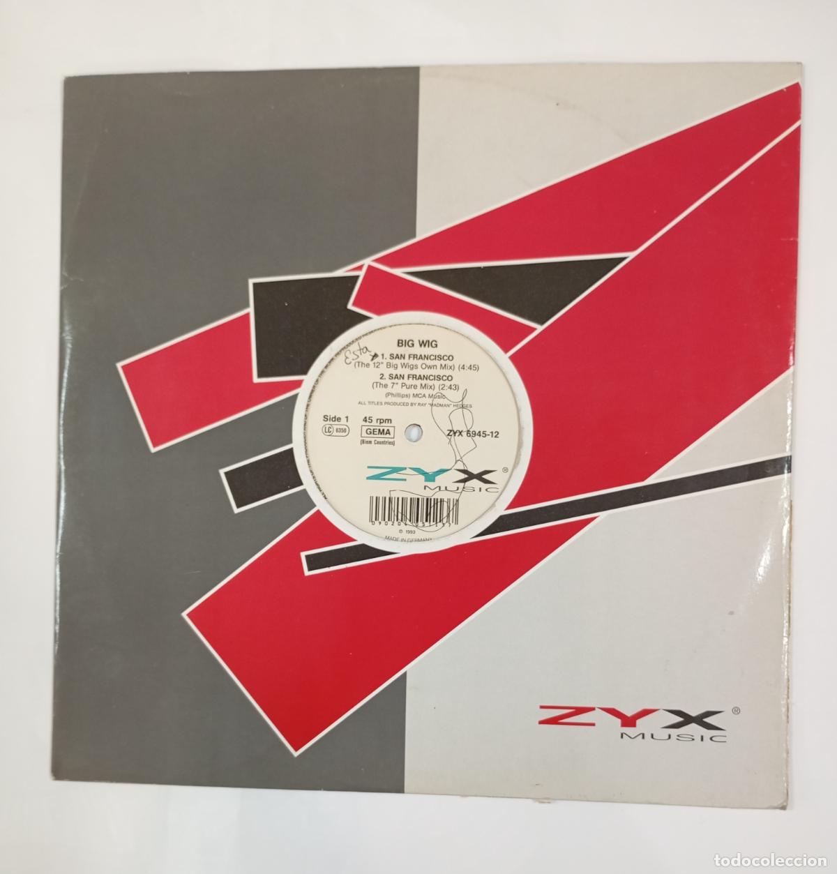 Discos de vinilo: BIG WIG. SAN FRANCISCO. MAXI-SINGLE. TDKDA55 - Foto 1