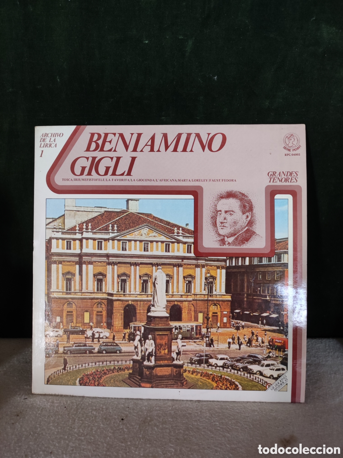 Discos de vinilo: Beniamino Gigli m&uacute;sica
