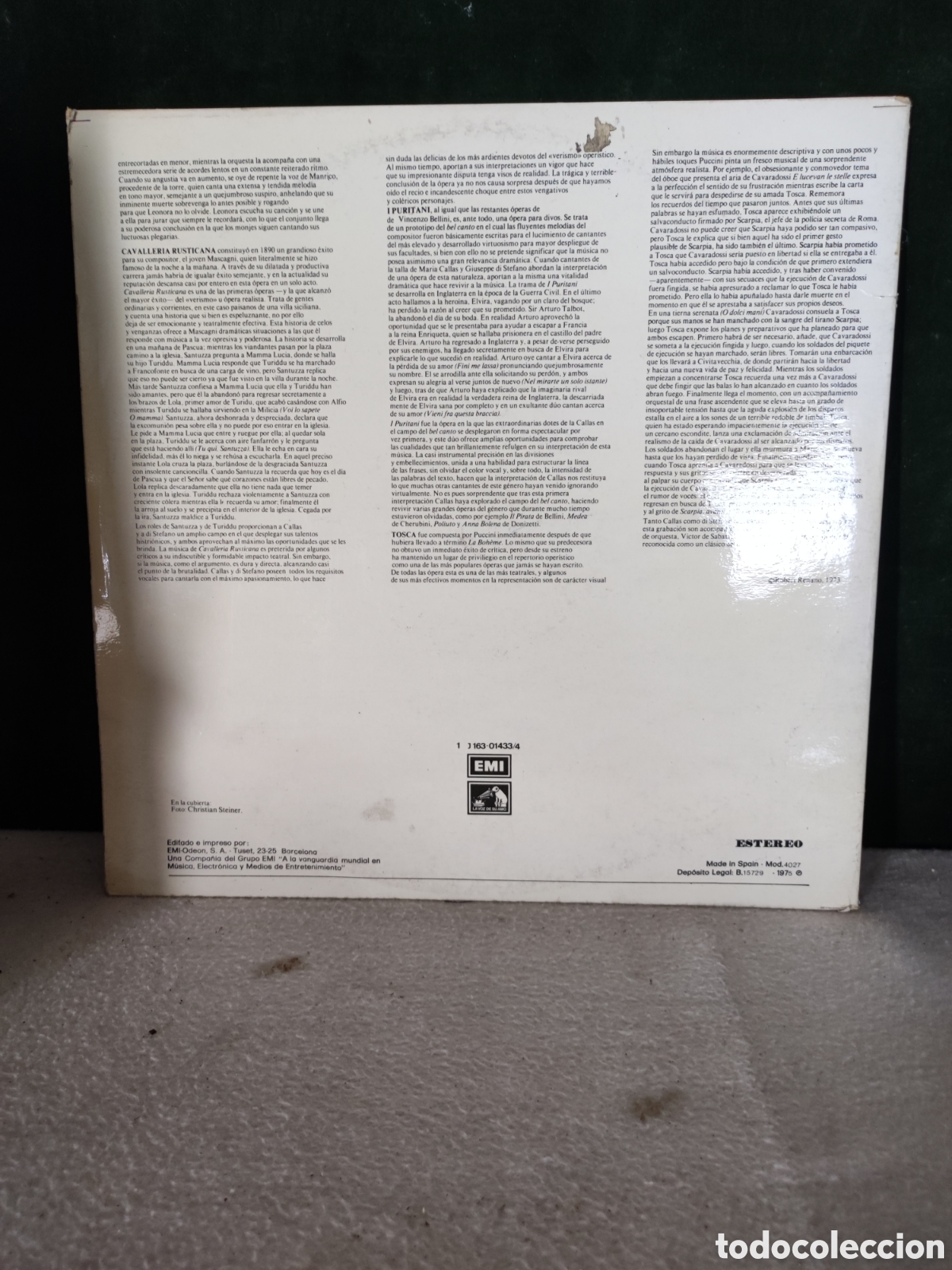 Discos de vinilo: Callas y di st&eacute;fano en la escala - Foto 2