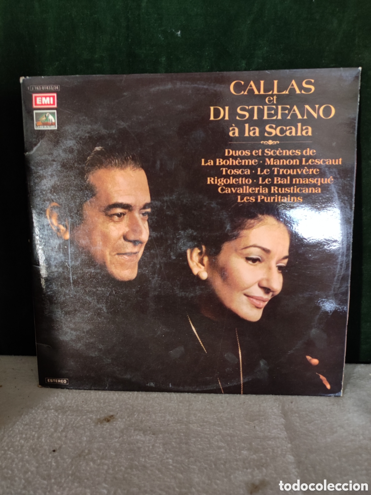 Discos de vinilo: Callas y di st&eacute;fano en la escala - Foto 1