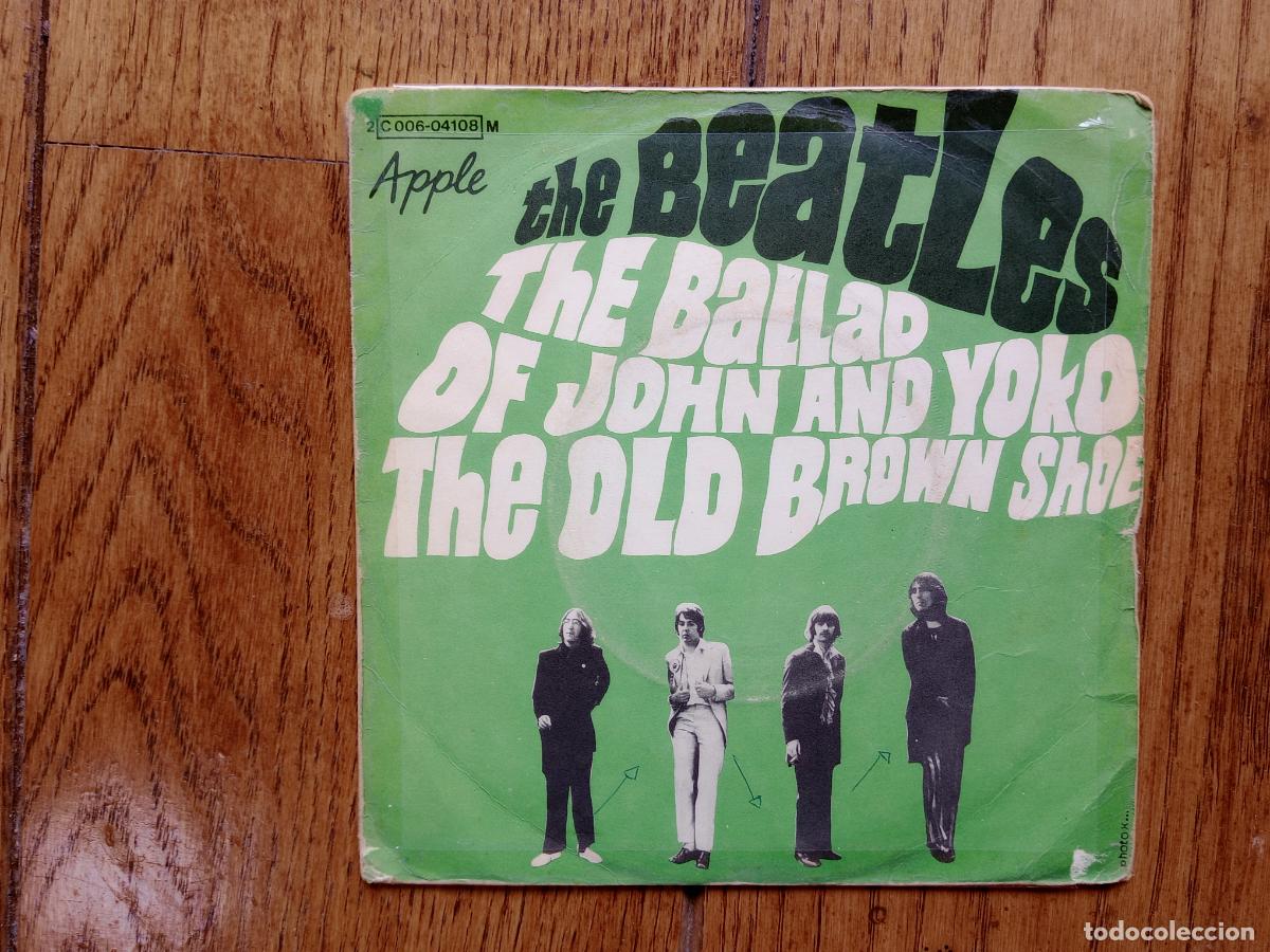Discos de vinilo: The Beatles - the ballad of John and Yoko + the old brown shoes